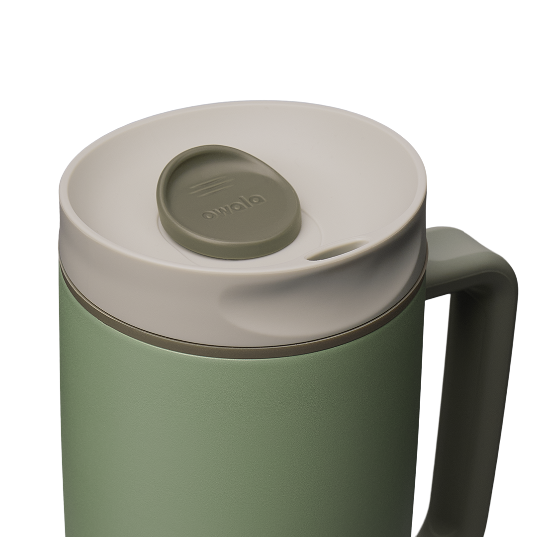 SmoothSip® Slider with Handle Green House - 24oz