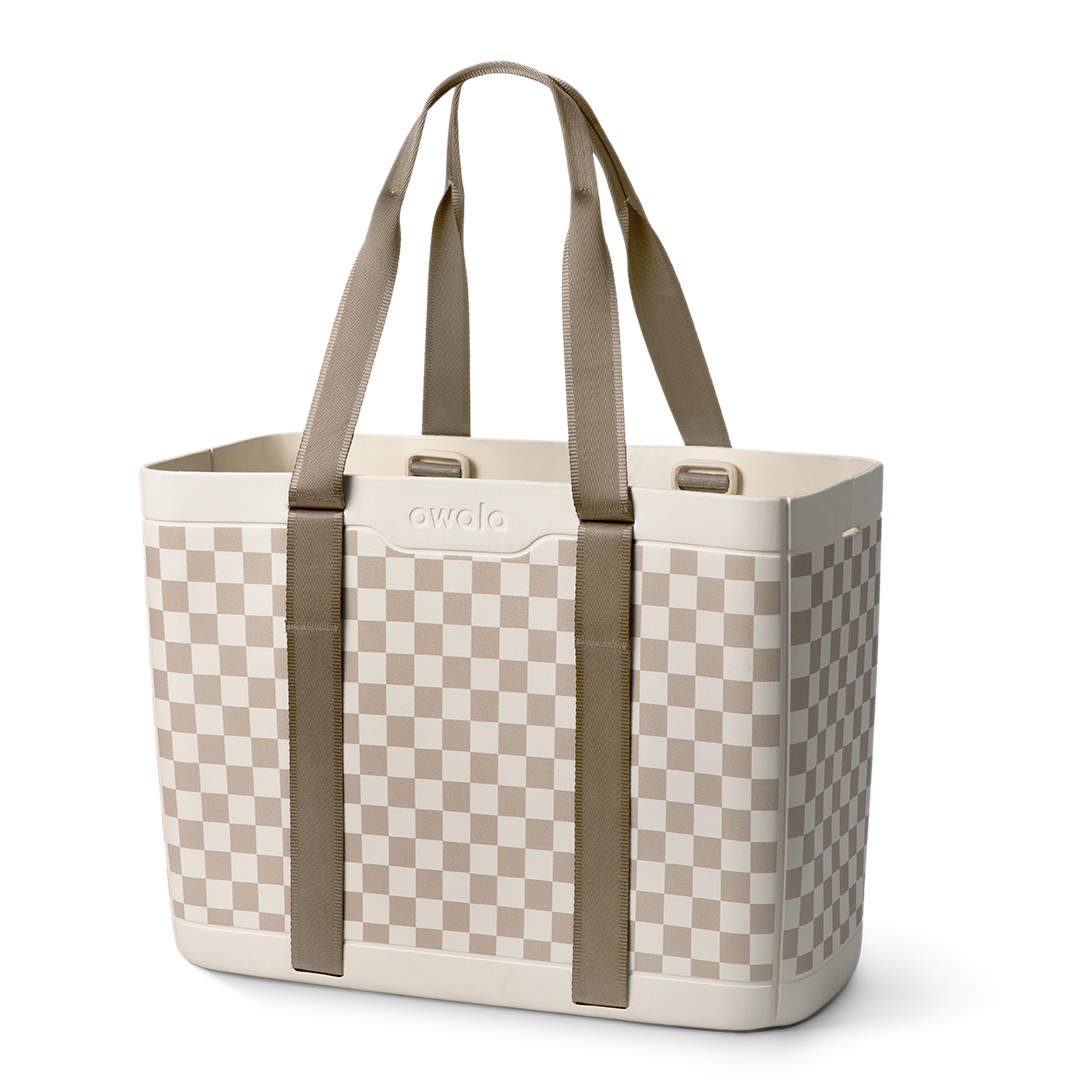 The Sun-Day Collapsible Tote Checkin' In