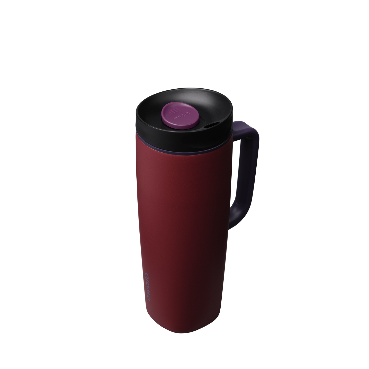SmoothSip® Slider with Handle Burgundy Bay - 24oz
