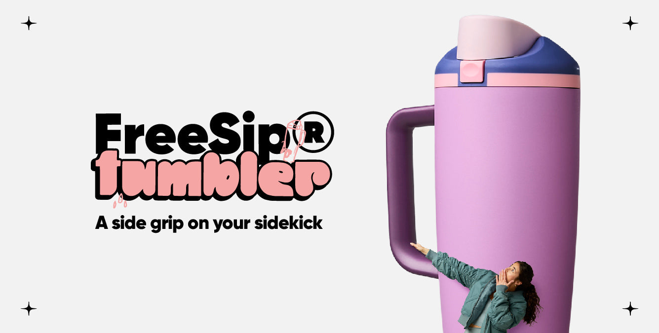 FreeSip® Tumbler Very Very Dark - 30oz