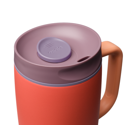 SmoothSip® Slider with Handle Terracotta Sunset - 12oz