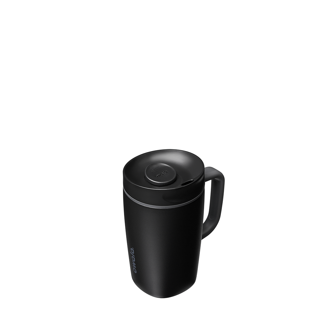 SmoothSip® Slider with Handle Very, Very Dark - 12oz