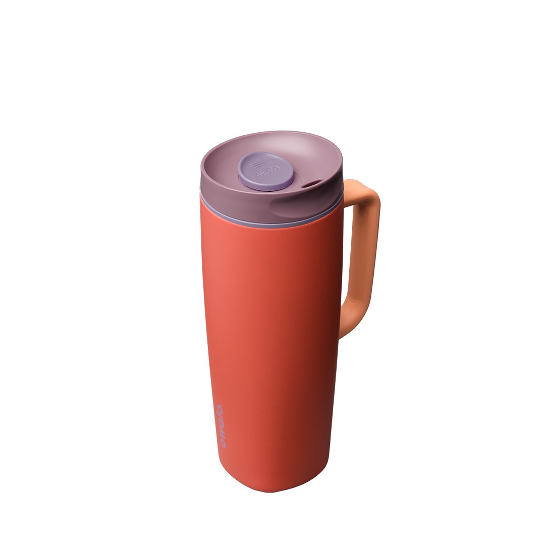 SmoothSip® Slider with Handle Terracotta Sunset - 24oz