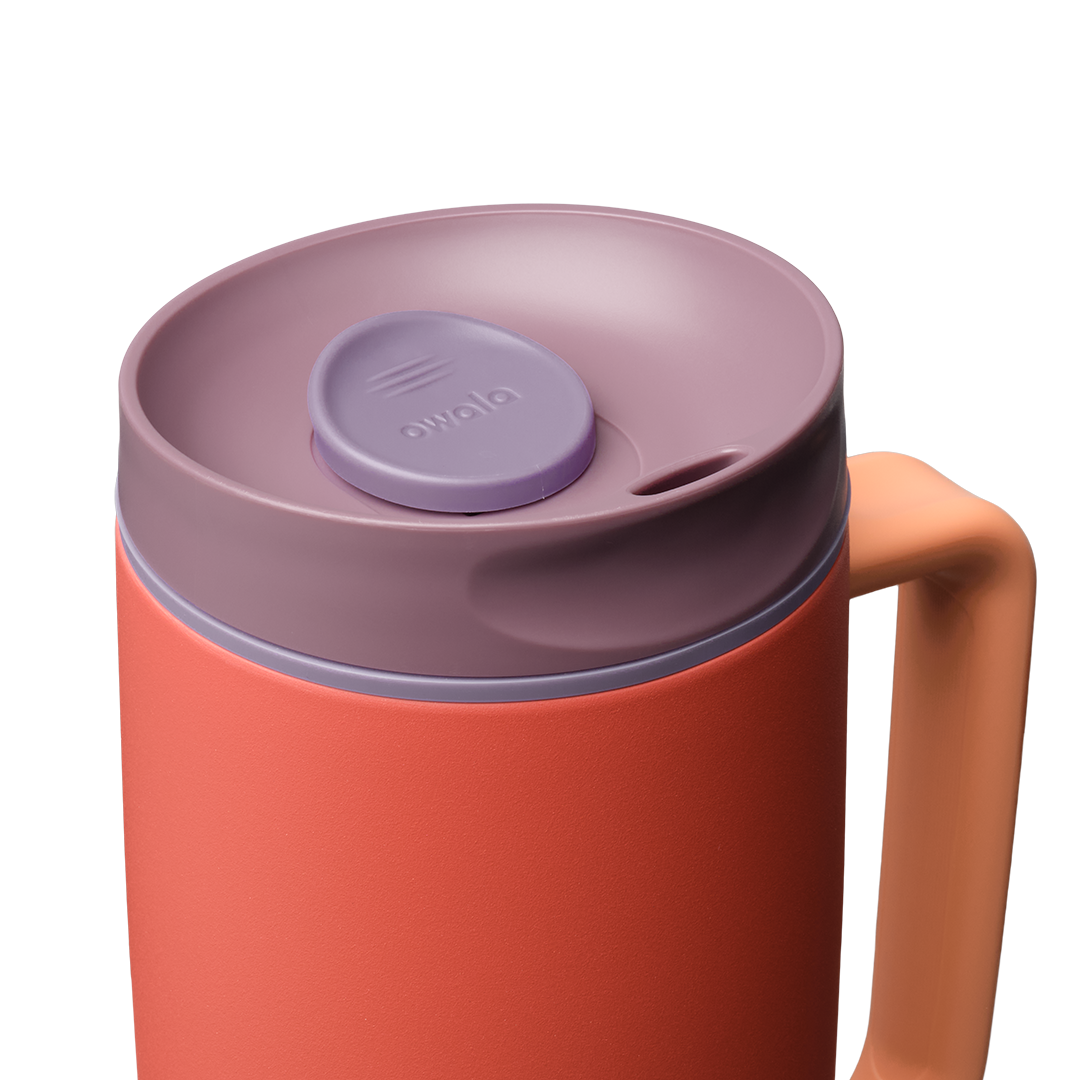 SmoothSip® Slider with Handle Terracotta Sunset - 24oz