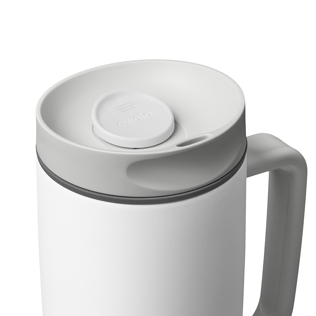 SmoothSip® Slider with Handle Shy Marshmallow - 24oz