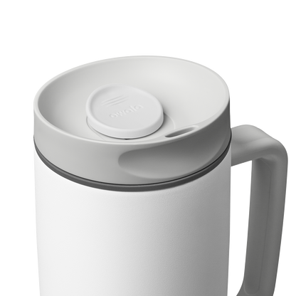 SmoothSip® Slider with Handle Shy Marshmallow - 24oz