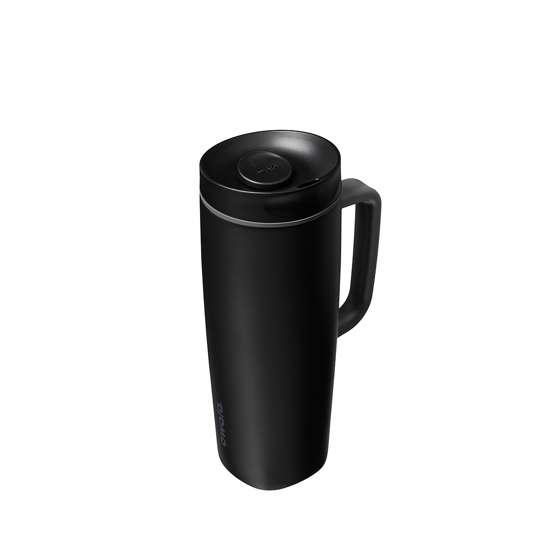 SmoothSip® Slider with Handle Very, Very Dark - 24oz