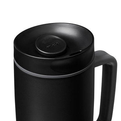 SmoothSip® Slider with Handle Very, Very Dark - 24oz