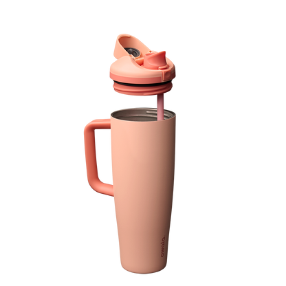 FreeSip® Tumbler Peach of Mind - 40oz