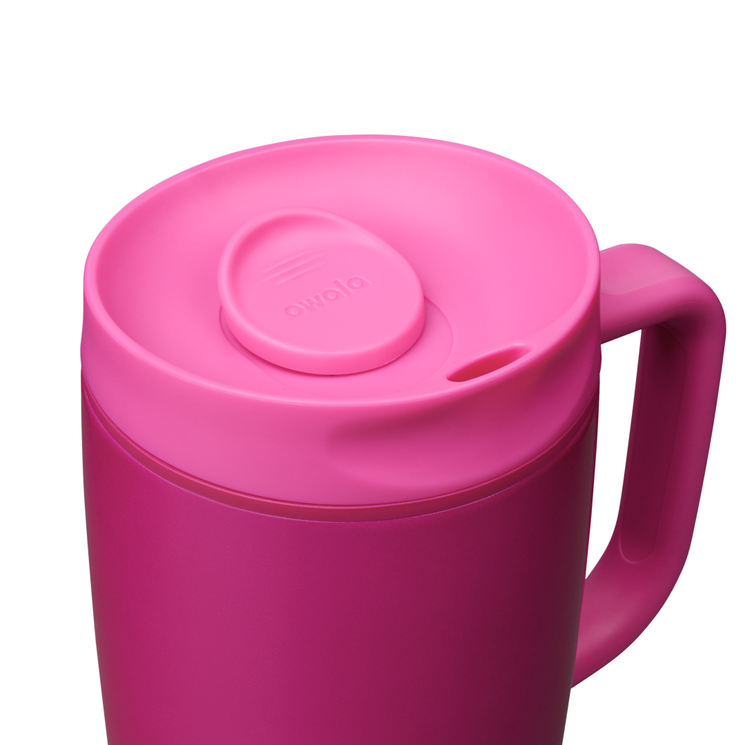 SmoothSip® Slider with Handle Read My Lips - 12oz
