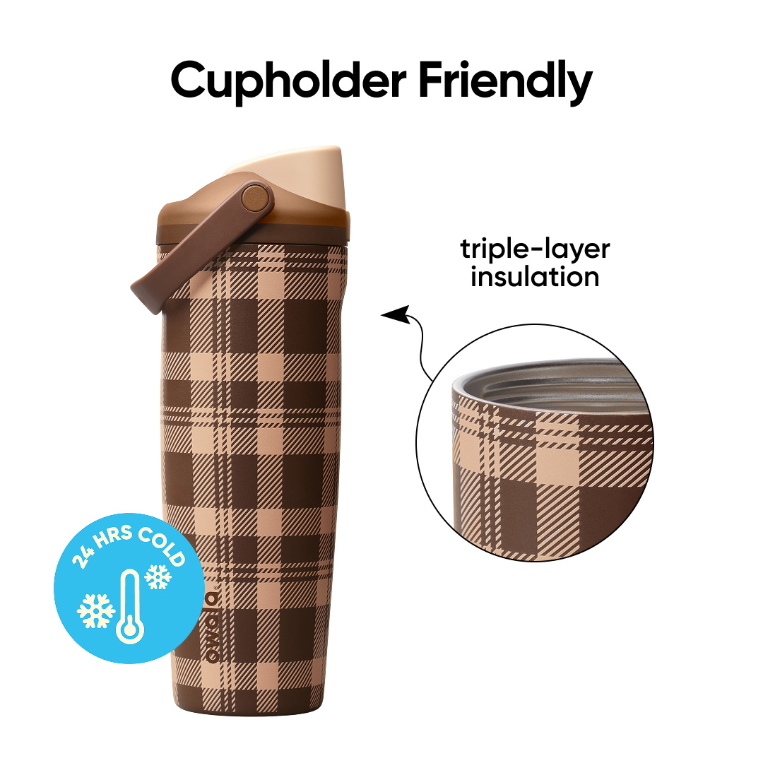 FreeSip® Sway Plaid and Simple - 30oz