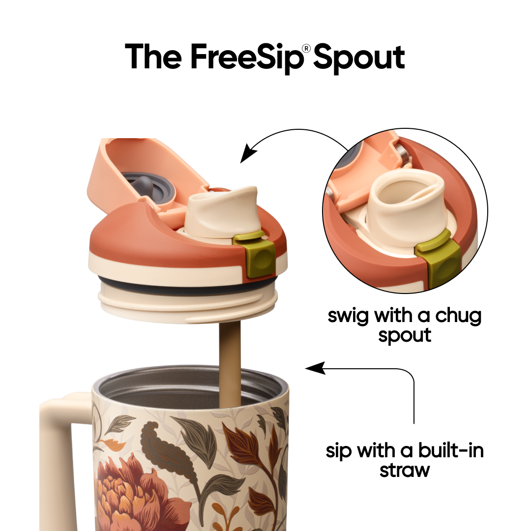 FreeSip® Tumbler Woodland Boho - 30oz