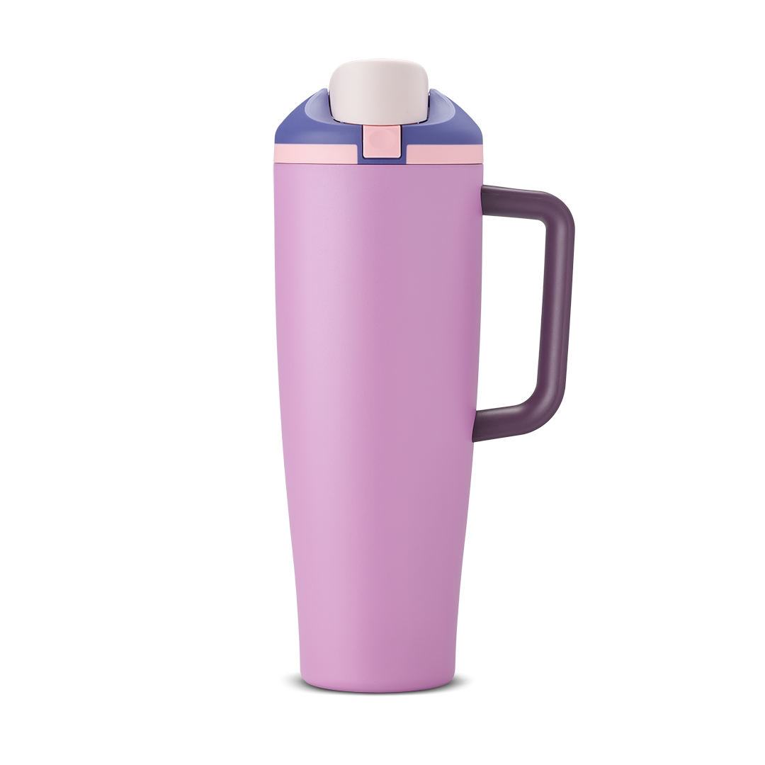 FreeSip® Tumbler Pretty in Purple - 40oz