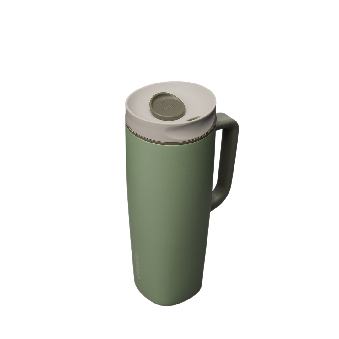 SmoothSip® Slider with Handle Green House - 24oz