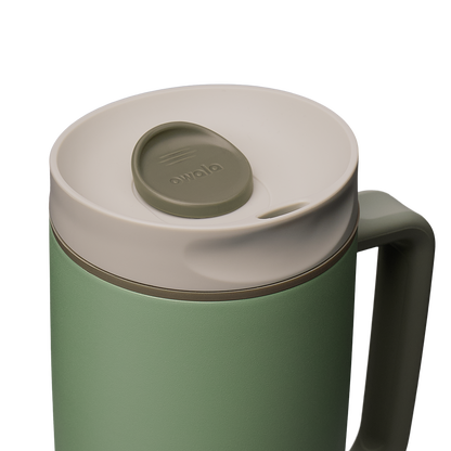 SmoothSip® Slider with Handle Green House - 24oz