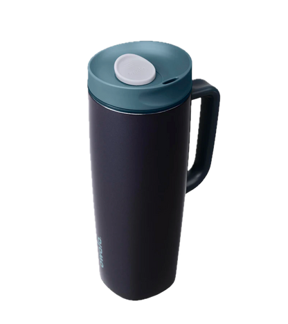 SmoothSip® Slider with Handle Blue Steel - 24oz